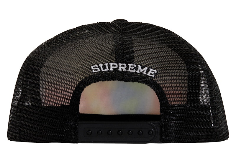 Supreme Worldwide Mesh Back 5-Panel Black