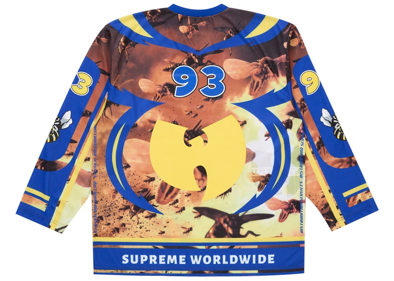 Supreme Wu-Tang Clan Hockey Jersey Blue