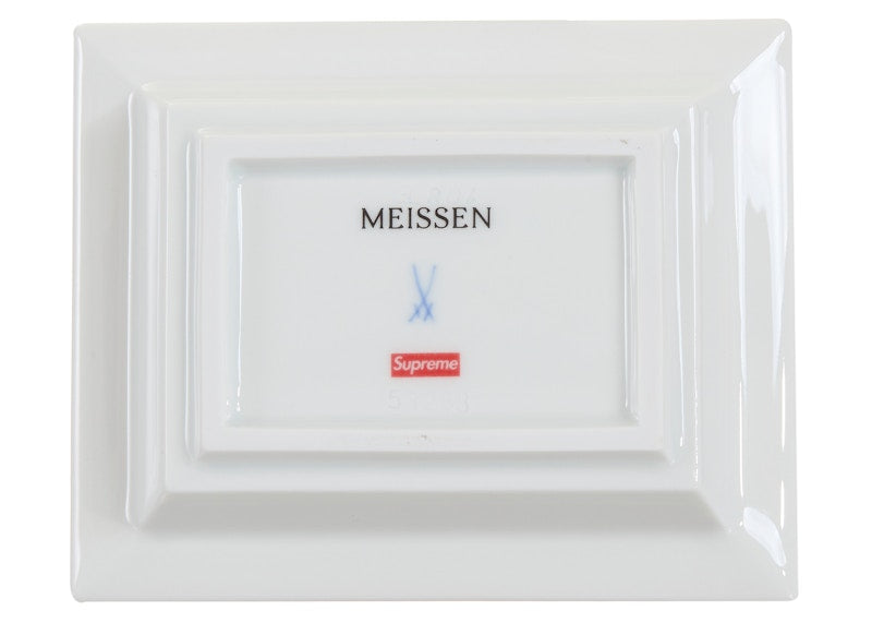 Supreme Wu-Tang Clan RZA Meissen Tray White