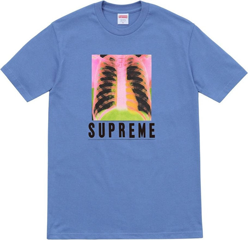 Supreme X Ray Tee Baby Blue