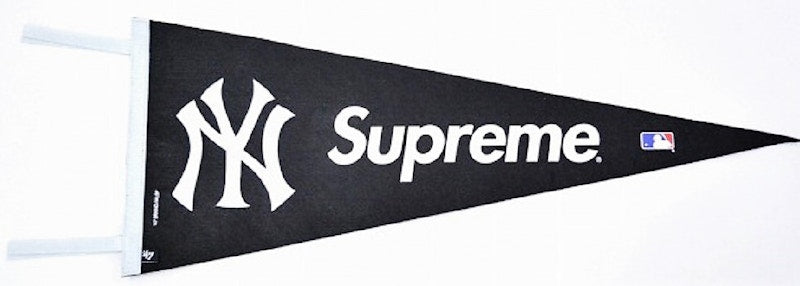 Supreme Yankees Pennant Black