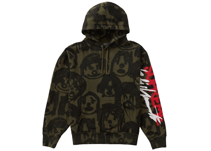 Supreme Yohji Yamamoto Hooded Sweatshirt Olive