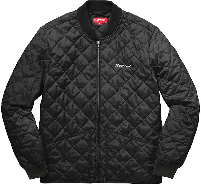 Supreme Zapata Quilted Work Jacket Black