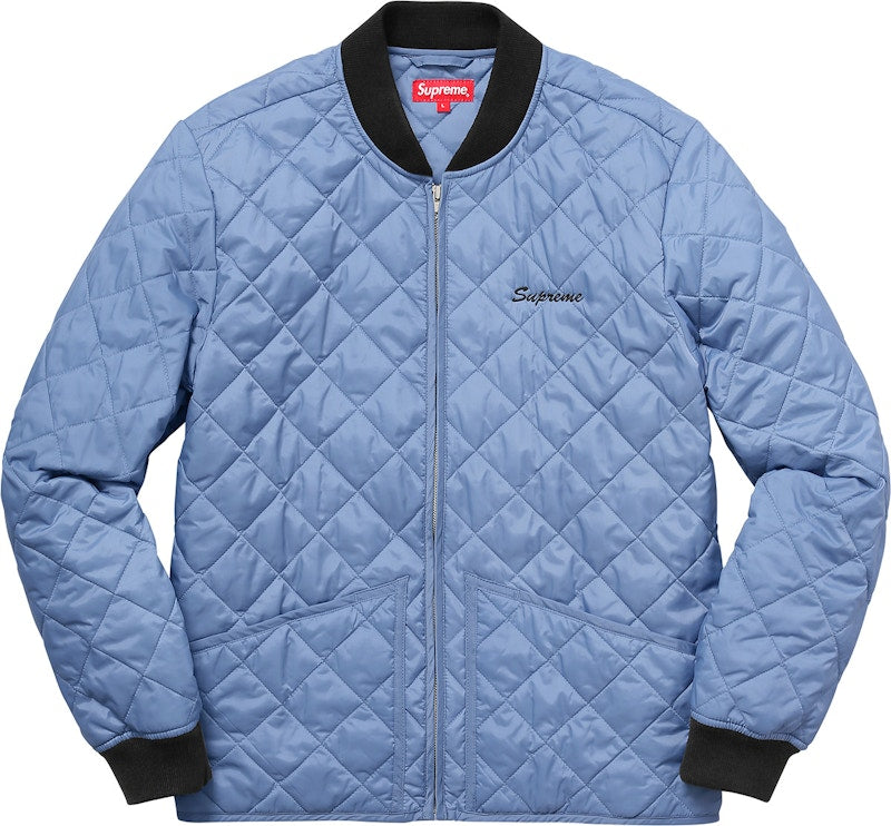 Supreme Zapata Quilted Work Jacket Light Blue
