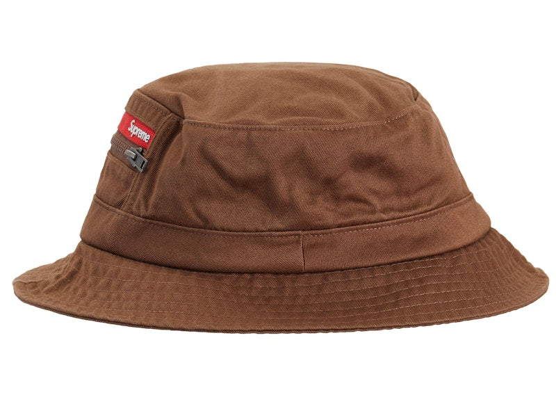 Supreme Zip Pocket Crusher Light Brown