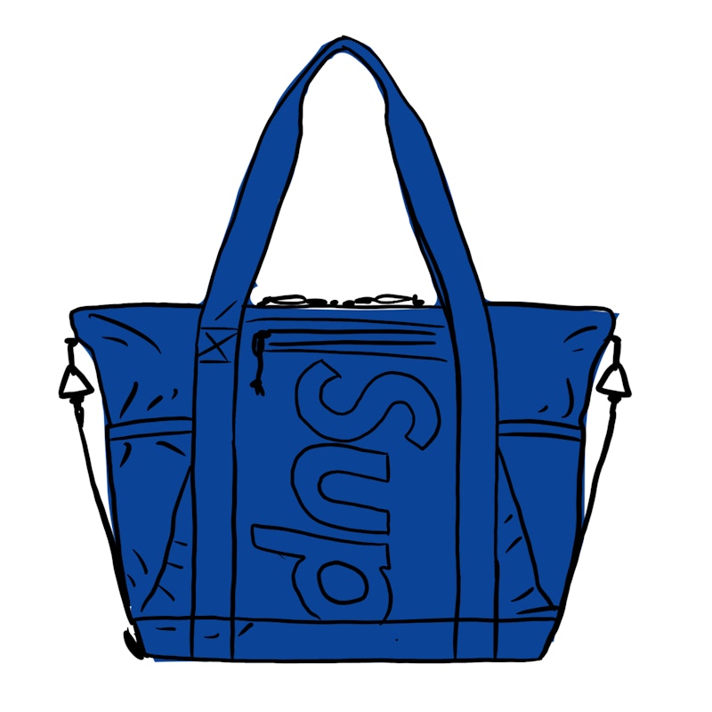 Supreme Zip Tote (SS21) Blue