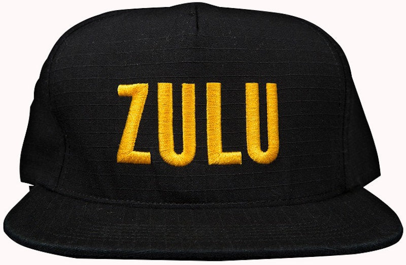 Supreme Zulu 5 Panel Hat Black