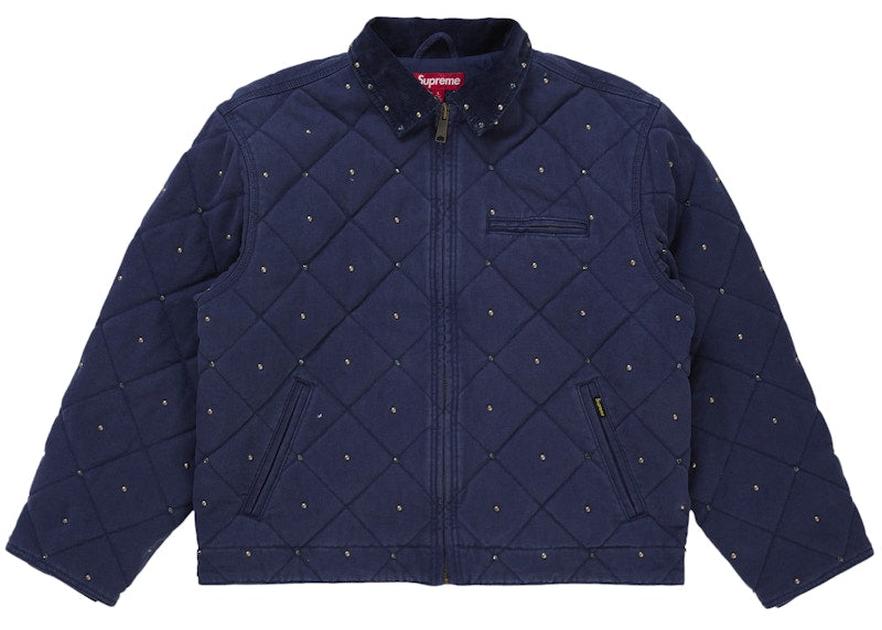Supreme b.b. Simon Quilted Work Jacket Navy