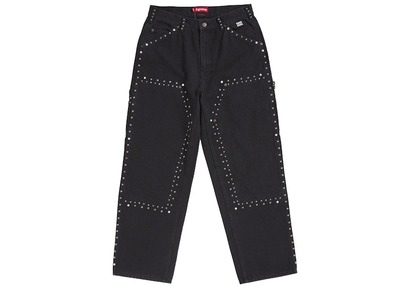 Supreme b.b. Simon Studded Double Knee Painter Pant Black
