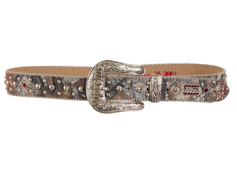 Supreme b.b. Simon Studded Ranger Belt TrueTimber HTC Fall Camo