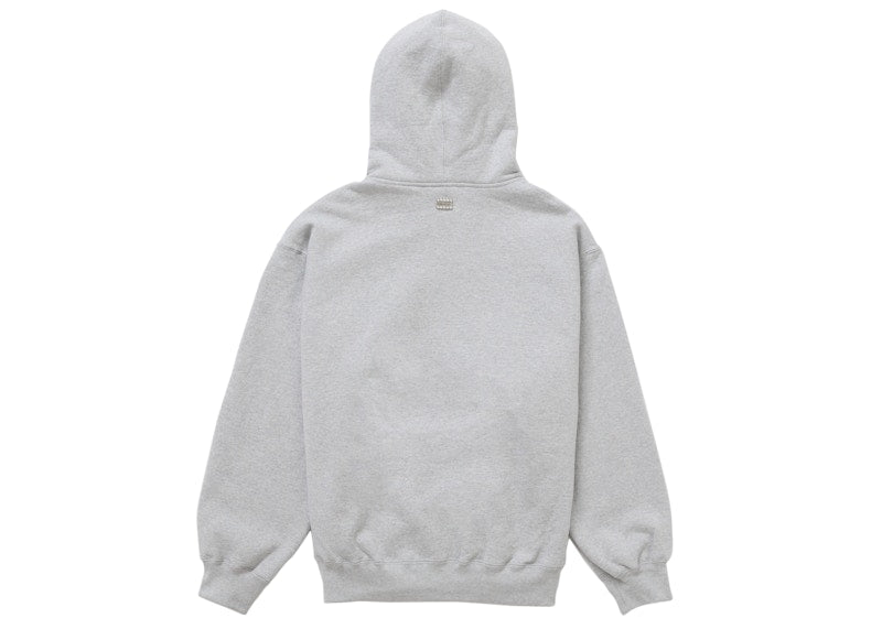 Supreme b.b. Simon Zip Up Hooded Sweatshirt Heather Grey