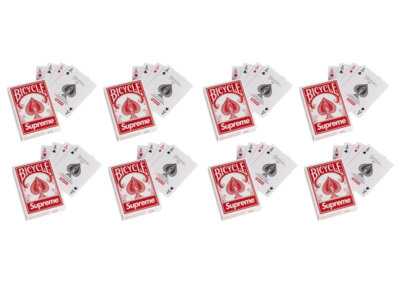 Supreme x Bicycle Mini Playing Card Deck 8x Lot FW21 Season Gift