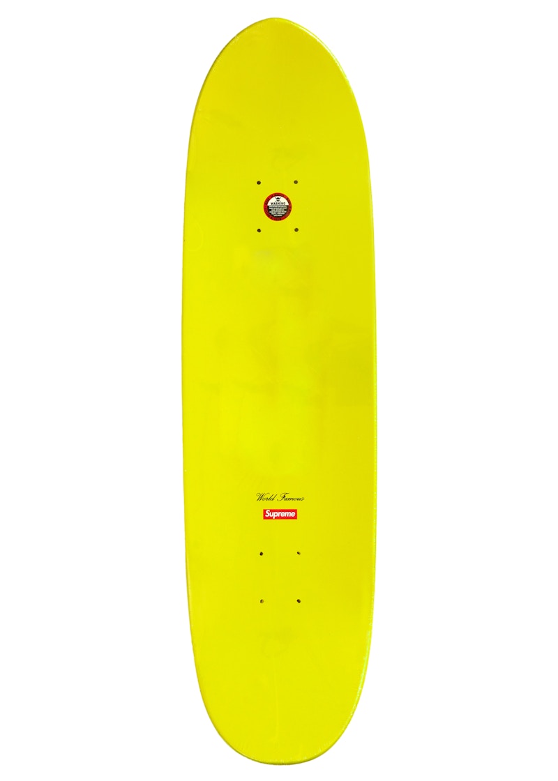 Supreme x Lee Scratch Perry Black Ark Cruiser Deck Fluorescent Yellow