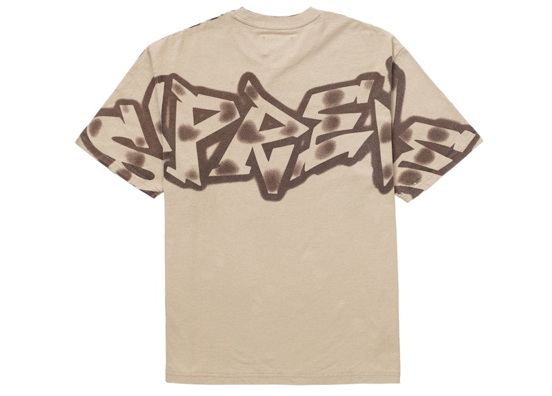 Supreme x New York Yankees Airbrush S/S Top Clay
