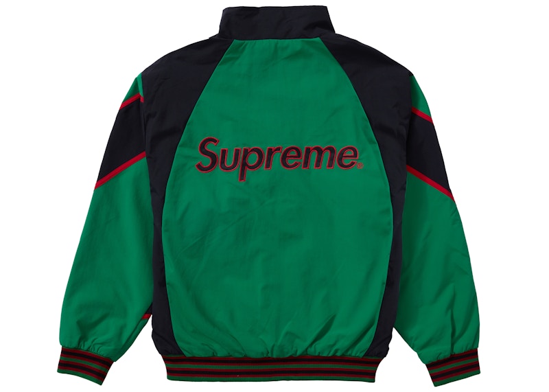 Supreme x New York Yankees Track Jacket Green