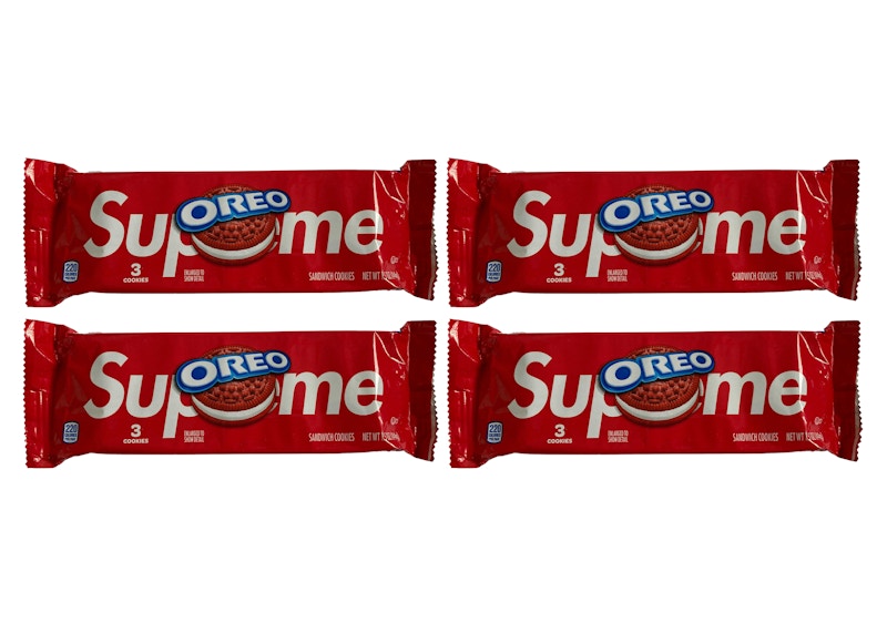 Supreme x Oreo 3-Pack 4x Lot (Not Fit For Human Consumption)