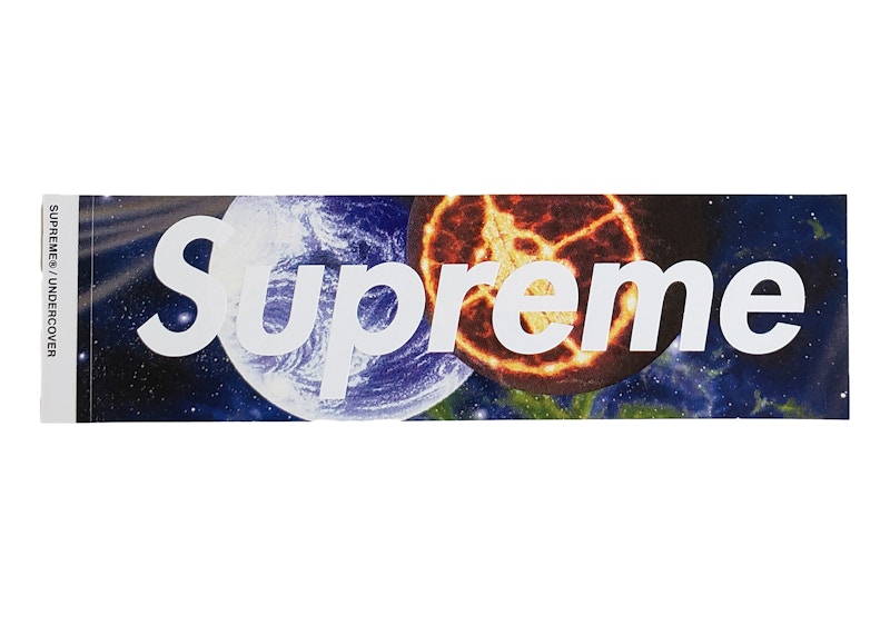 Supreme x Undercover x Public Enemy Box Logo Sticker