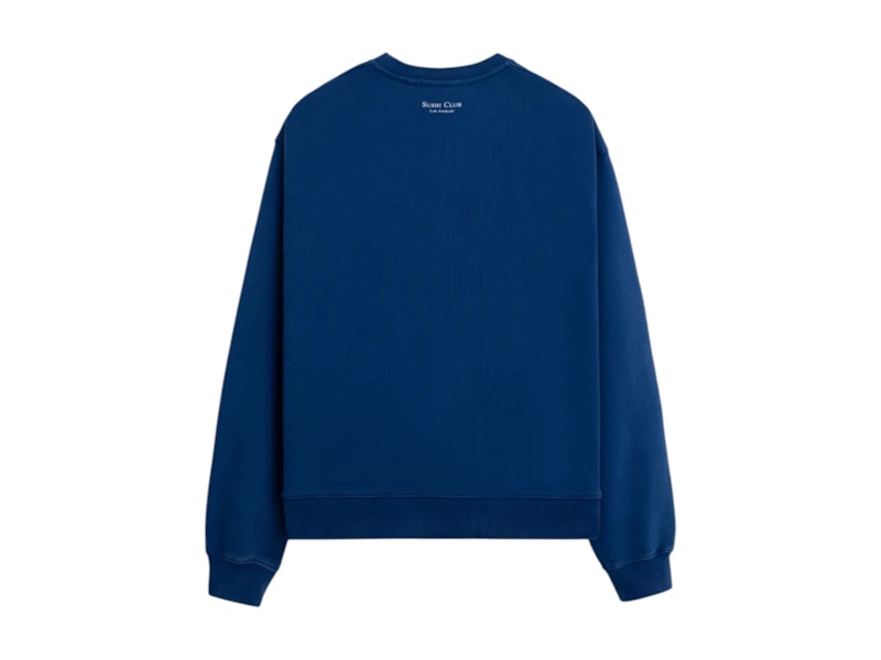 Sushi Club LASC Crewneck Vintage Washed Crewneck Blue