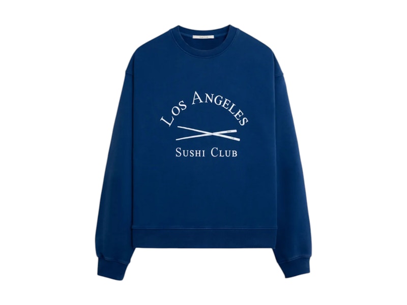 Sushi Club LASC Crewneck Vintage Washed Crewneck Blue