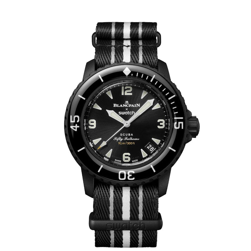 Blancpain x Swatch Scuba Fifty Fathoms Ocean of Storms SO35B400 SO35B400