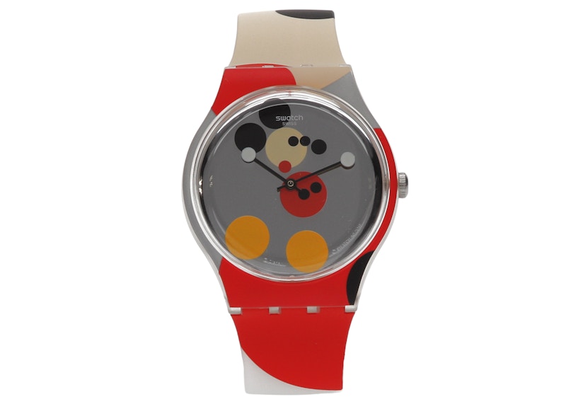 Swatch x Damien Hirst Mirror Spot Mickey SUOZ290S