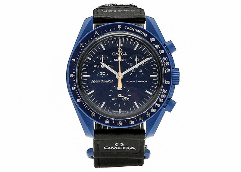 Swatch x Omega Bioceramic Moonswatch Mission to Neptune Moonshine Gold SO33N101-108