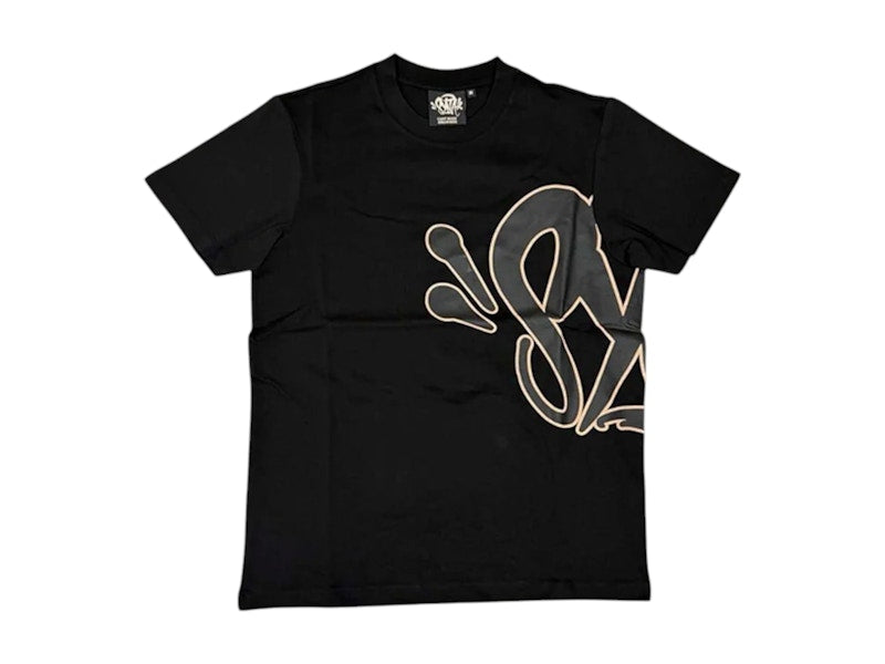 Syna Logo T-Shirt & Shorts Set Black/Rose Gold
