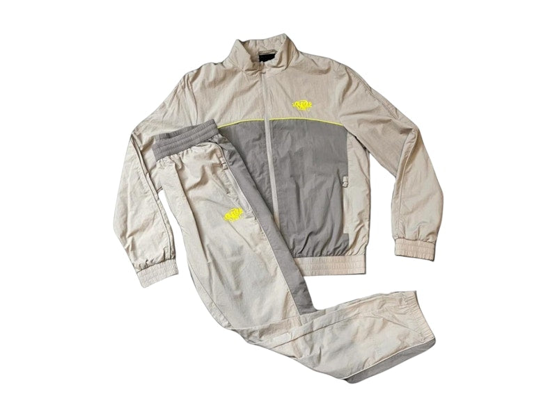 Syna Logo Tracksuit Light Grey/Black