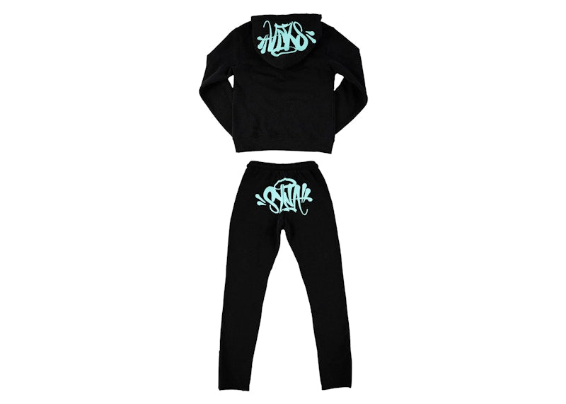 Syna Syna Logo Tracksuit Black/Blue