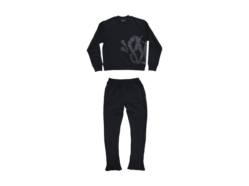 Syna Team Crew Tracksuit Black