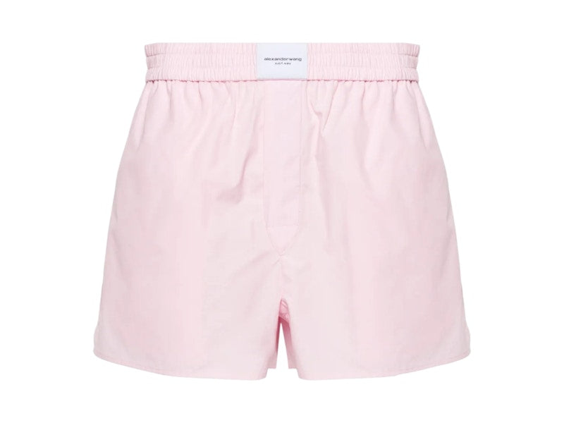 T by Alexander Wang Classic Boxer Short Light Pink