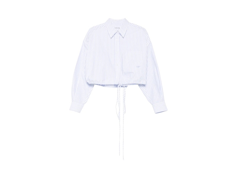 T by Alexander Wang Wrap Shirt Blue/Pink
