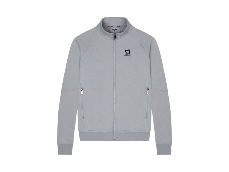 TEAM WANG Zip-up Casual Jacket Grey