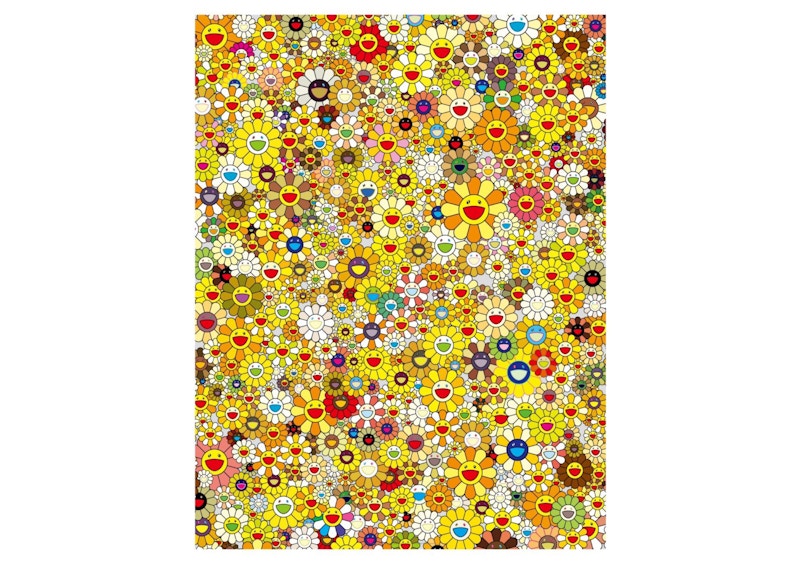 Takashi Murakami A Homage to IKB, 1957 E Print (Signed, Edition of 300)