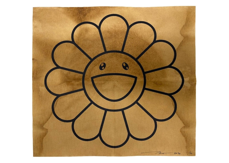 Takashi Murakami Coffee Blues, Drip Print (Signed, Edition of 50)