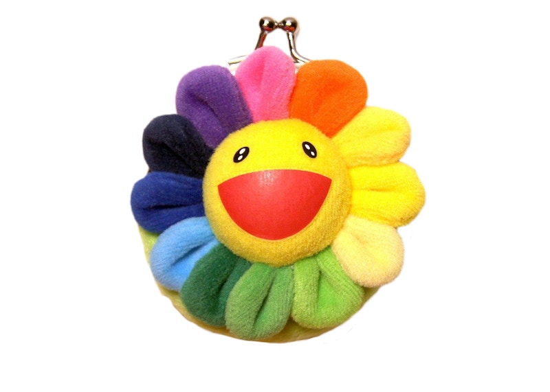 Takashi Murakami Coin Purse Plush Rainbow