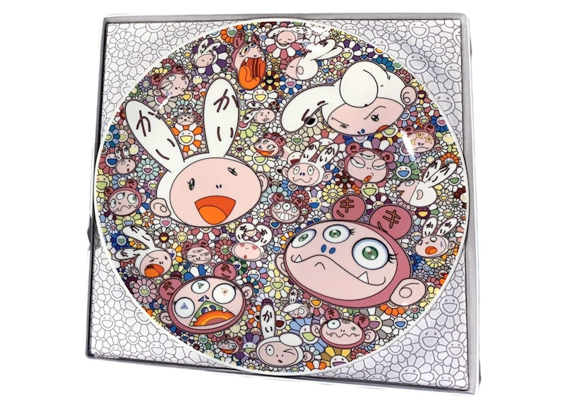 Takashi Murakami Commemorative Kaikai Kiki Plate