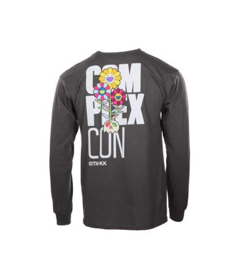 Takashi Murakami ComplexCon 19 Flower L/S Tee Grey