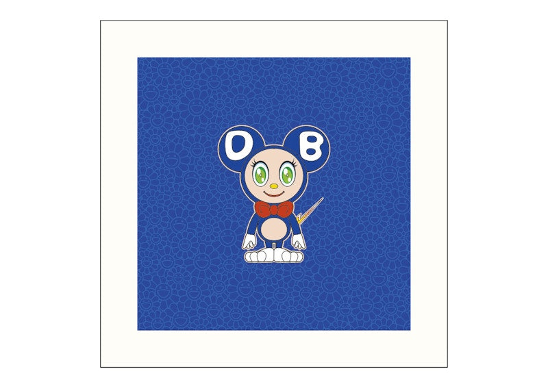 Takashi Murakami DOB 2020 Print Blue (Signed, Edition of 100)