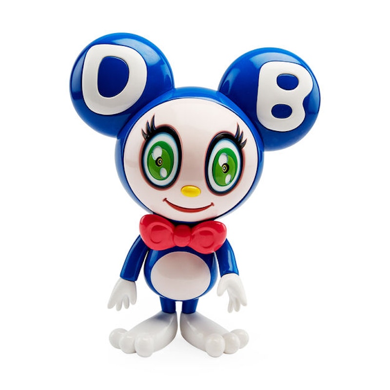 Takashi Murakami DOB-kun Figure Dark Blue