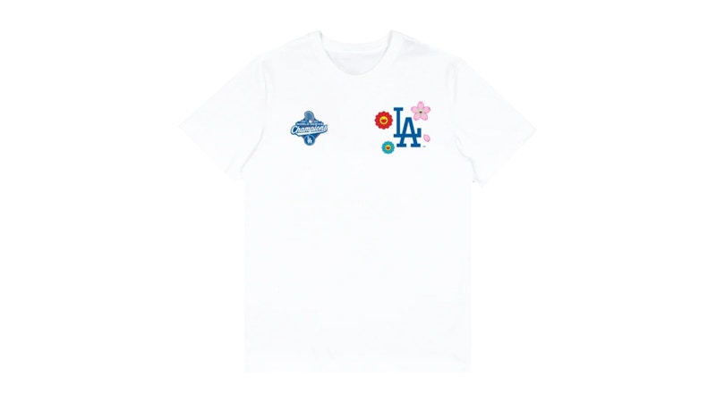 Takashi Murakami Fanatics x Los Angeles Dodgers World Series 2025 Champs T-Shirt White