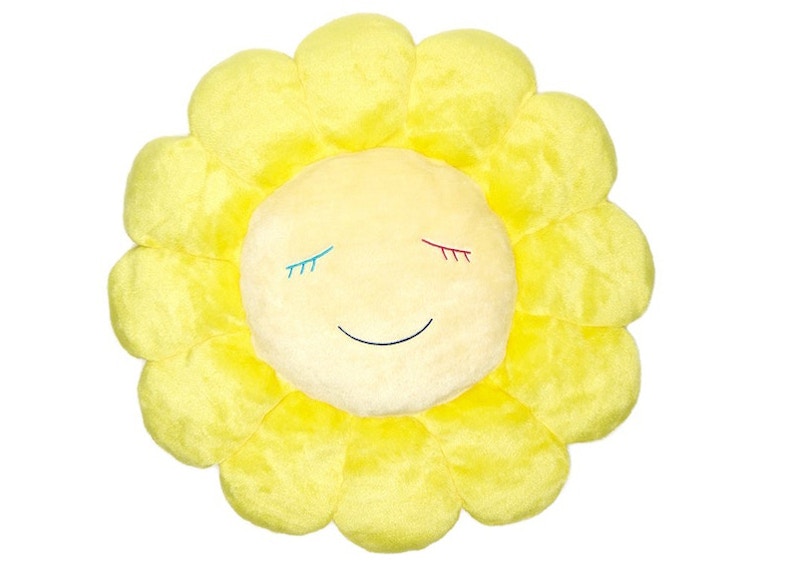 Takashi Murakami Flower Plush 1M Yellow