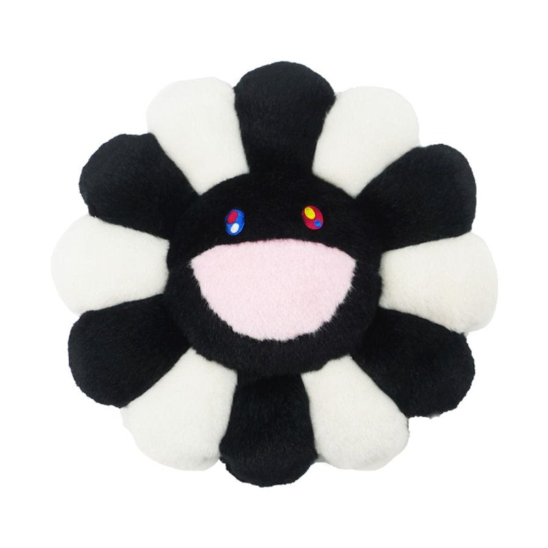 Takashi Murakami Flower Plush 30CM Black/White