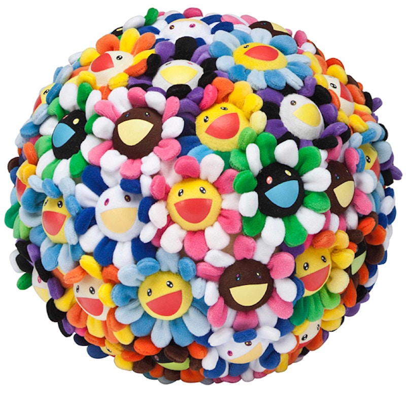 Takashi Murakami Flower Plush 28CM Rainbow
