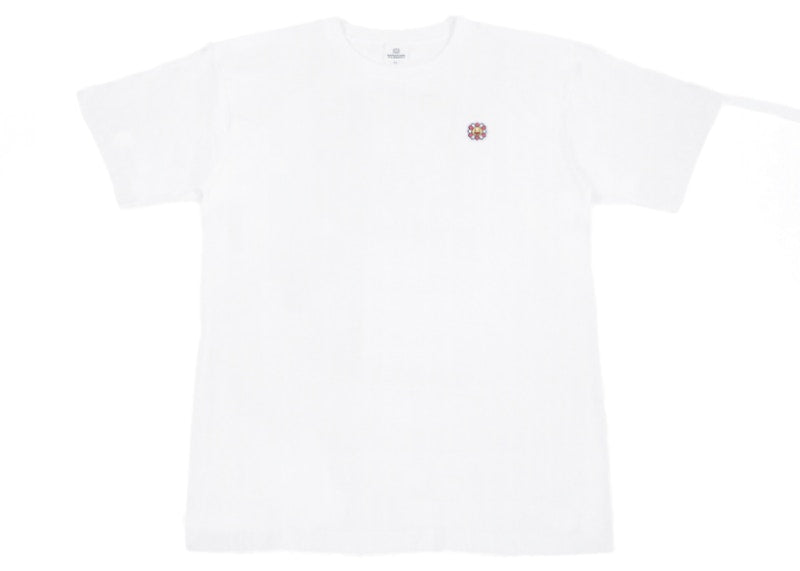 Takashi Murakami Flower Emblem T-shirt White