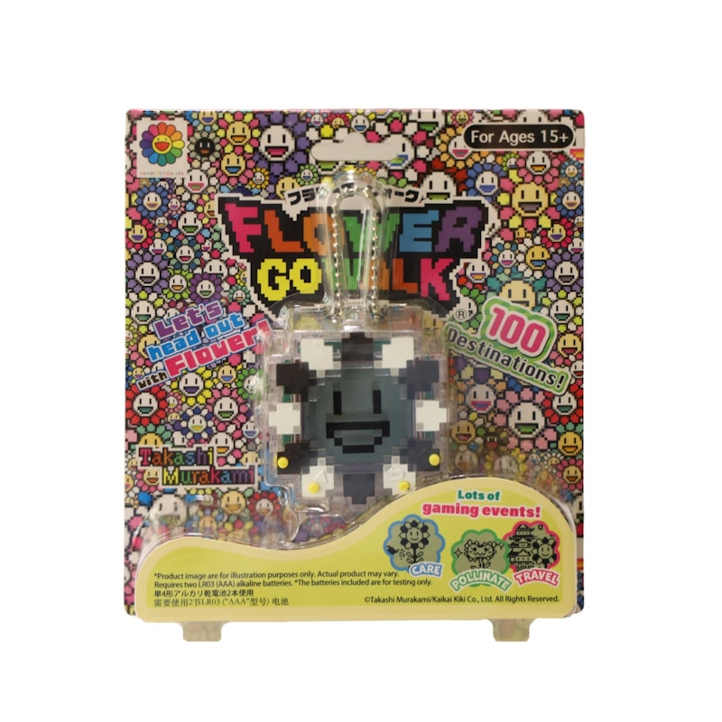 Takashi Murakami Flower Go Walk Game Black/White/Clear