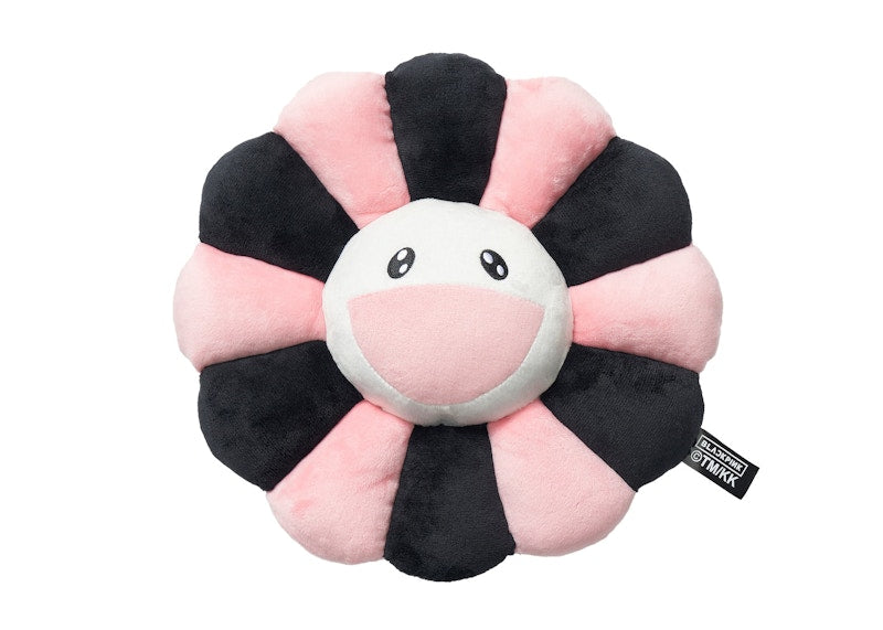Takashi Murakami Flower Plush 30 CM Pink/Black