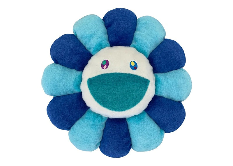 Takashi Murakami Flower Plush 60CM Blue/Light Blue