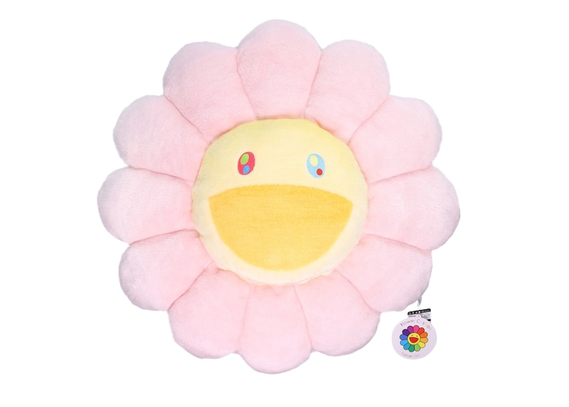 Takashi Murakami Flower Plush 60CM Light Pink/Yellow