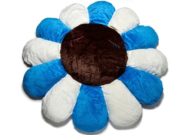 Takashi Murakami Flower Plush 2M Blue/White/Brown